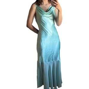 Satin Slip Dress Full Length
